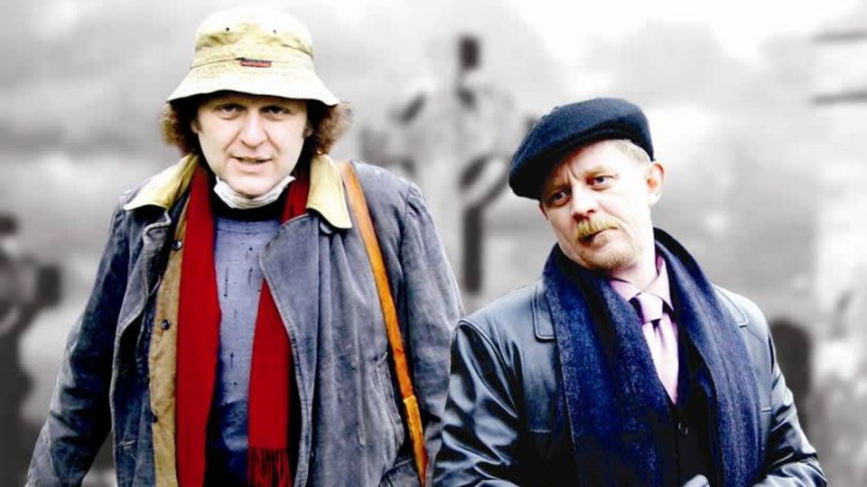 Jaroslav Dušek a Petr Čtvrtníček ve filmu Doblba!
